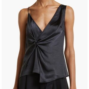 NEW Ted Baker, Angelya Twist Front V-Neck Cami. Size 2